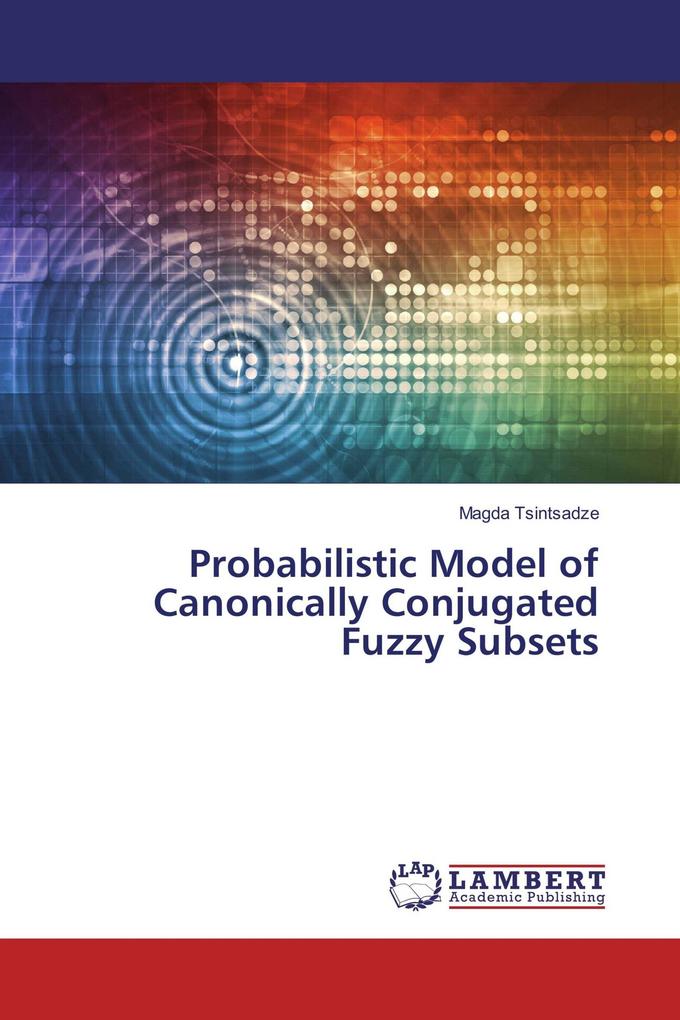 Probabilistic Model of Canonically Conjugated Fuzzy Subsets
