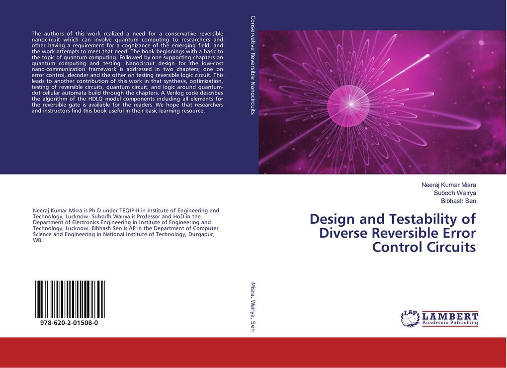 Design and Testability of Diverse Reversible Error Control Circuits