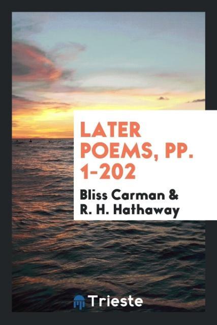 Later Poems pp. 1-202