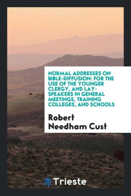 Normal Addresses on Bible-Diffusion