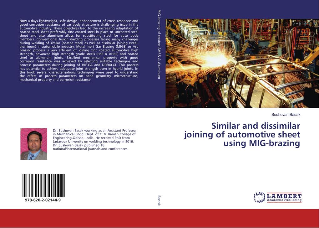 Similar and dissimilar joining of automotive sheet using MIG-brazing