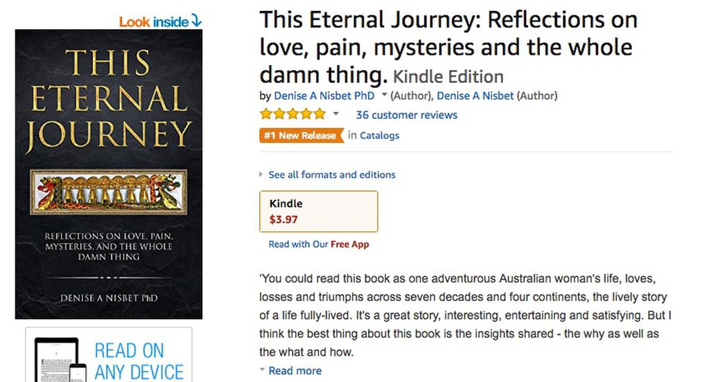 This Eternal Journey: reflections on love pain mysteries and the whole damn thing