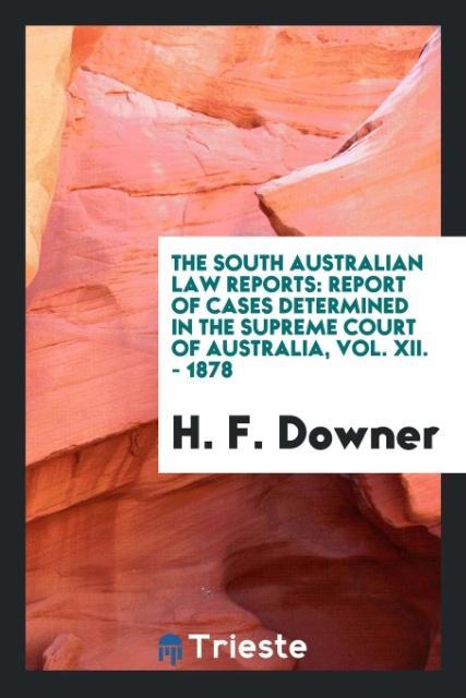 The South Australian Law Reports