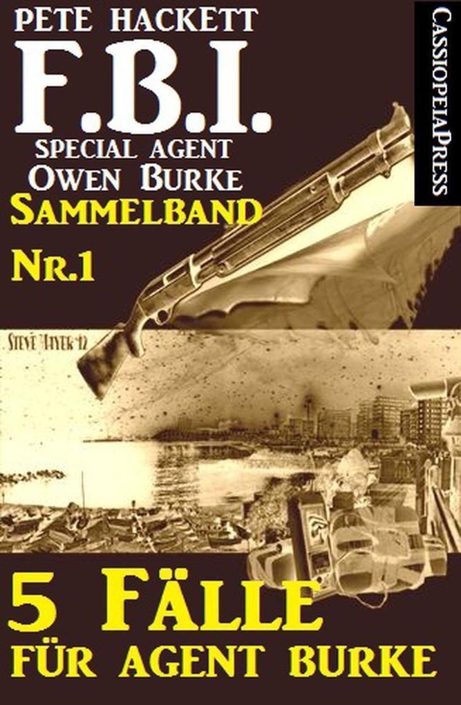 5 Fälle für Agent Burke - Sammelband Nr.1 (FBI Special Agent)