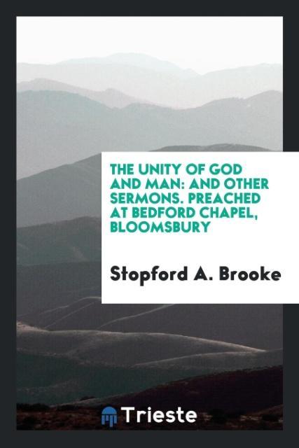 The Unity of God and Man