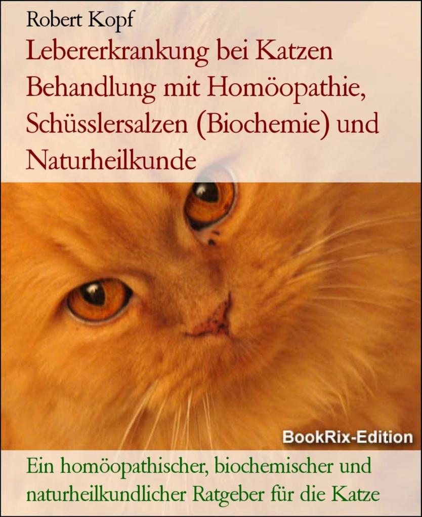 Lebererkrankung bei Katzen Behandlung mit Homöopathie Schüsslersalzen (Biochemie) und Naturheilkunde
