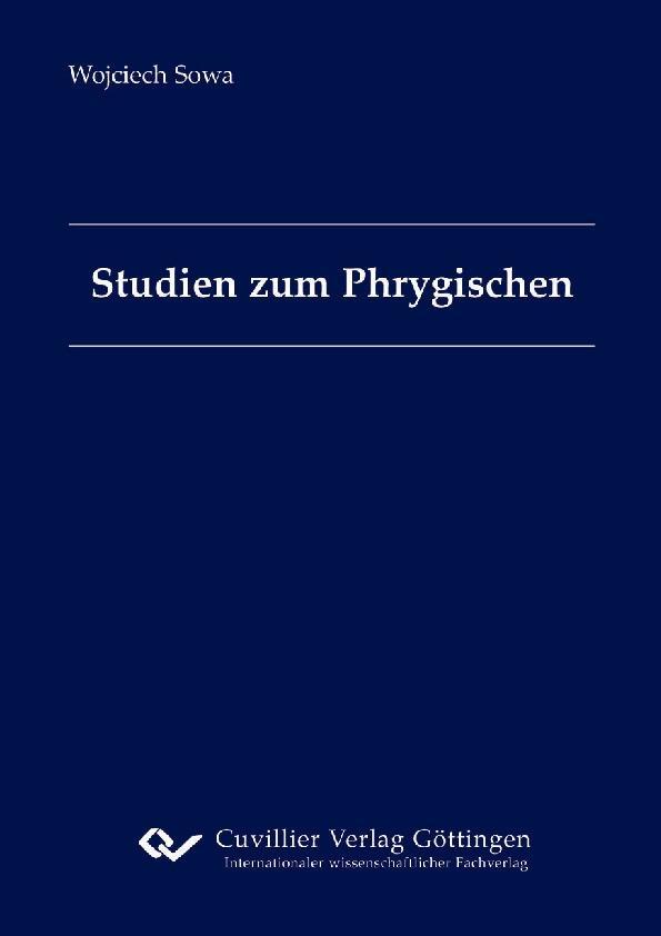 Studien zum Phrygischen