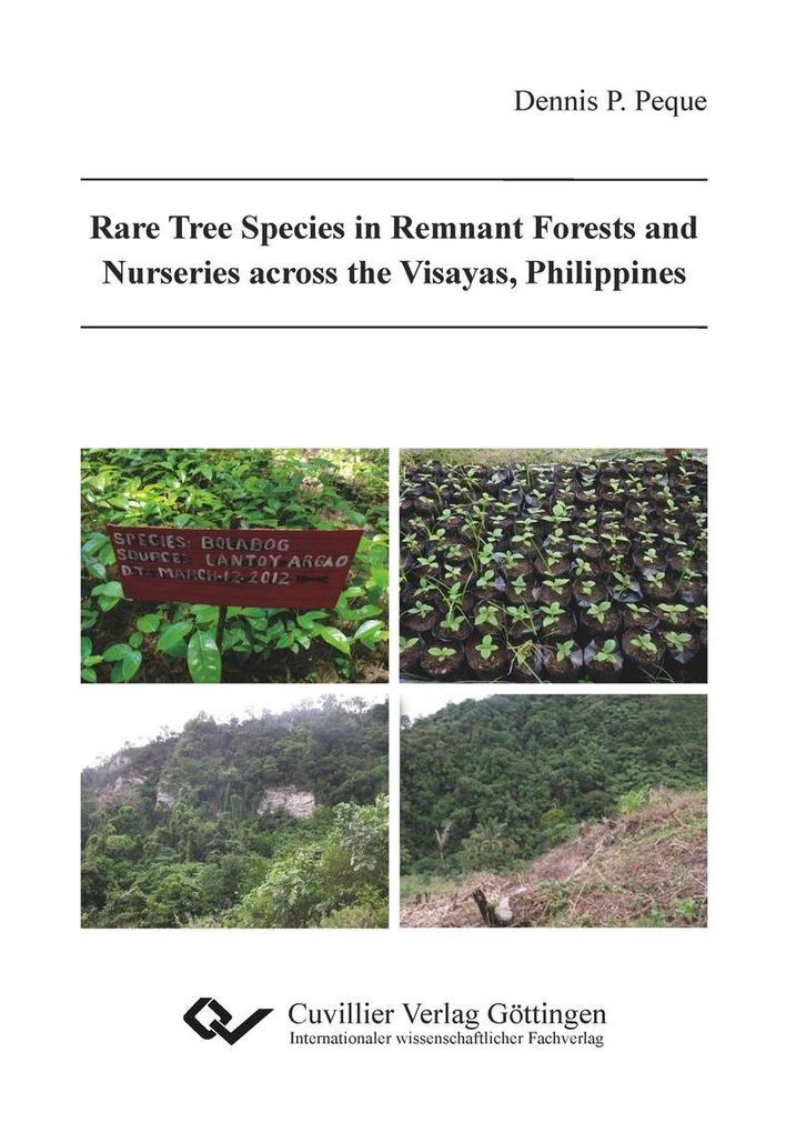 Rare Tree Species in Remnant Forests and Nurseries across the Visayas Philippines