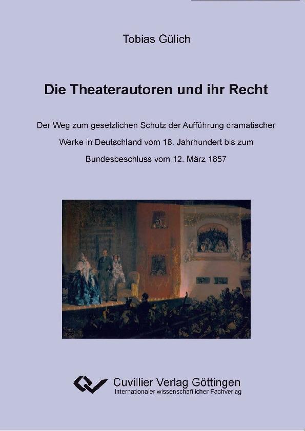 Die Theaterautoren und Ihr Recht