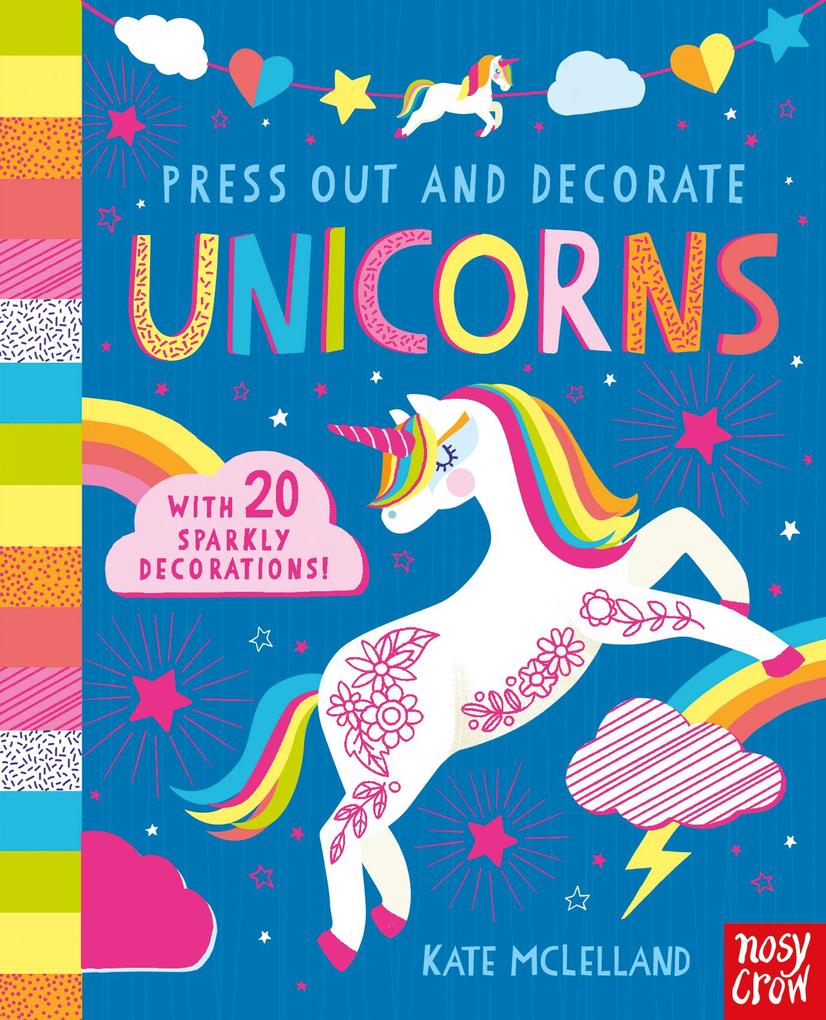 Image of Press Out and Decorate: Unicorns