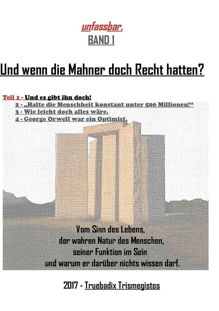 Und wenn die Mahner doch Recht hatten?