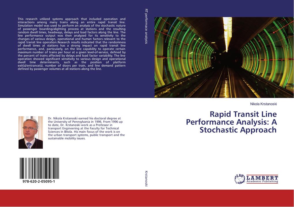 Rapid Transit Line Performance Analysis: A Stochastic Approach