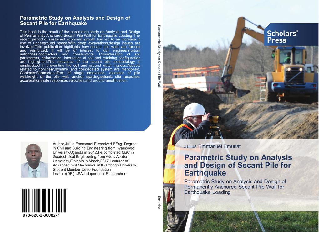 Parametric Study on Analysis and Design of Secant Pile for Earthquake
