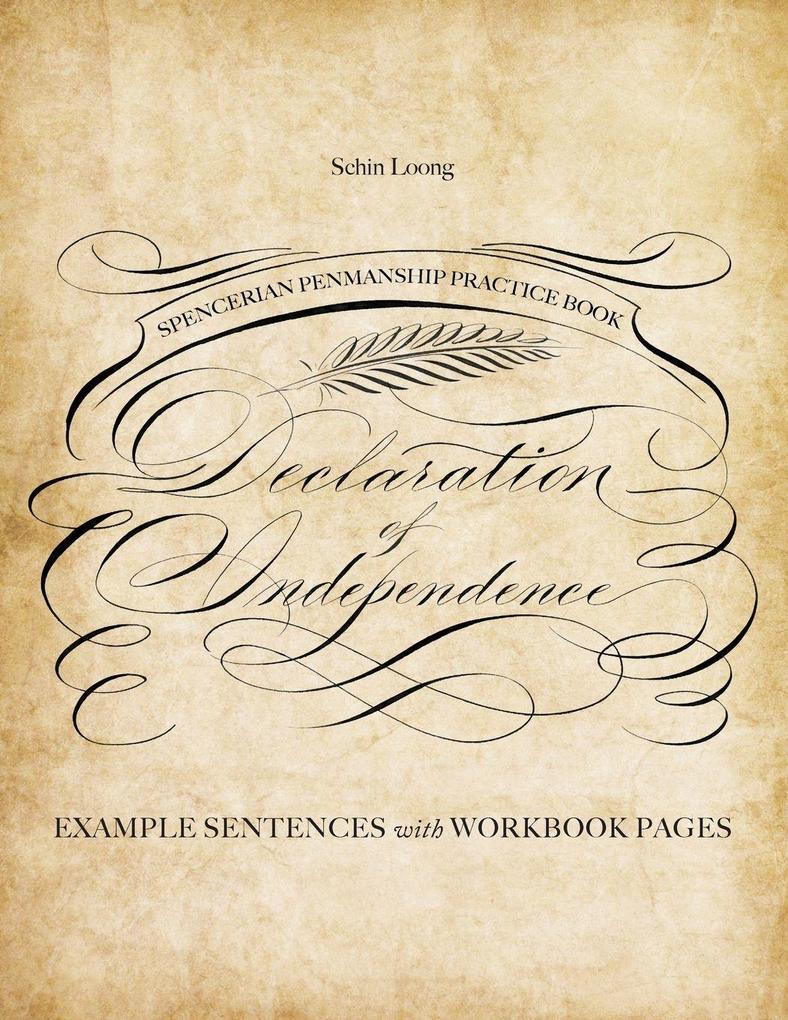 Spencerian Penmanship Practice Book