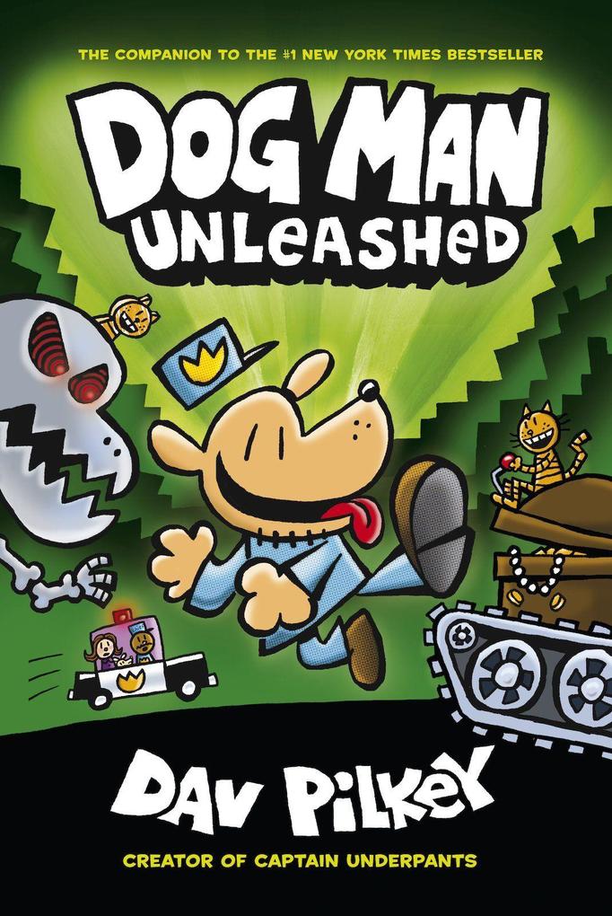Scholastic The Adventures Of Dog Man 2, Unleashed