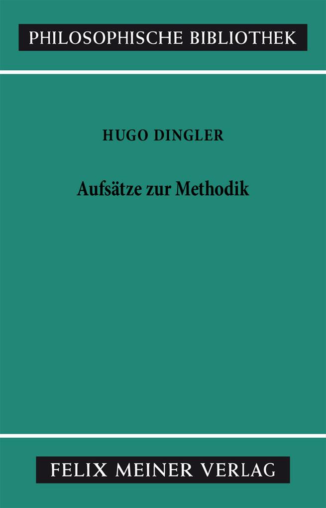 Aufsätze zur Methodik
