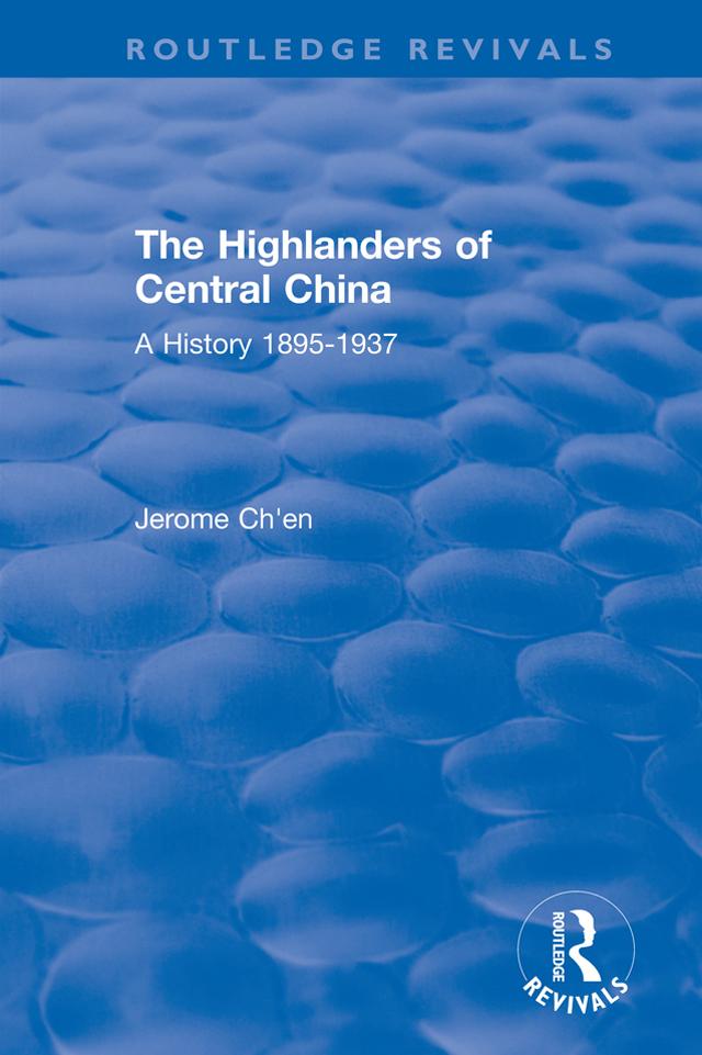 Revival: The Highlanders of Central Asia: A History 1895-1937(1993)