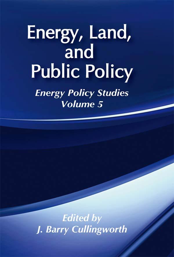 Energy Land and Public Policy