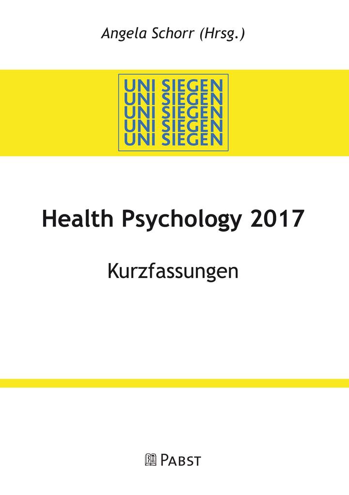 Health Psychology 2017