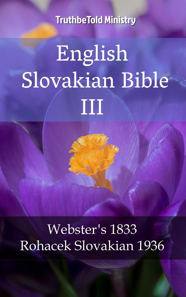 English Slovakian Bible III