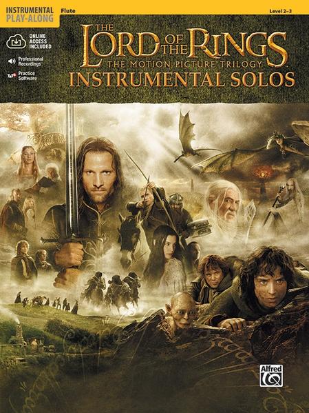 The Lord of the Rings The Motion Picture Trilogy w. Audio-CD for Flute