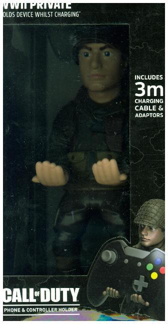 Cable Guy - Call of Duty WWII Ronald Red Daniels Device Holder Figur Ständer für Controller Smartphones und Tablets