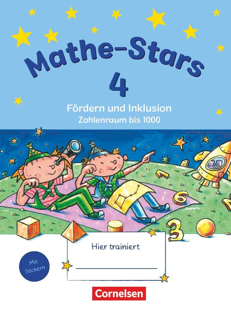 Mathe-Stars - Fördern und Inklusion 4. Schuljahr - Übungsheft