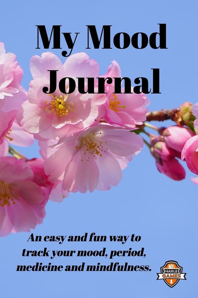My Mood Journal Sakura BW (6 Months)