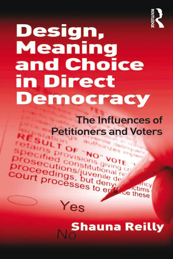  Meaning and Choice in Direct Democracy