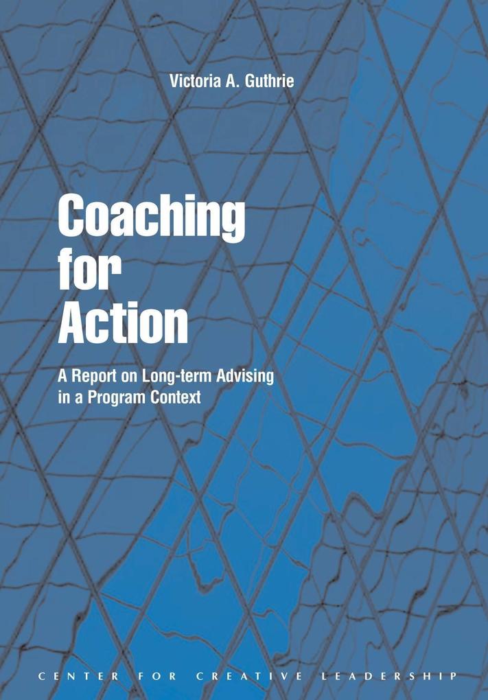 Coaching for Action: A Report on Long-term Advising in a Program Context