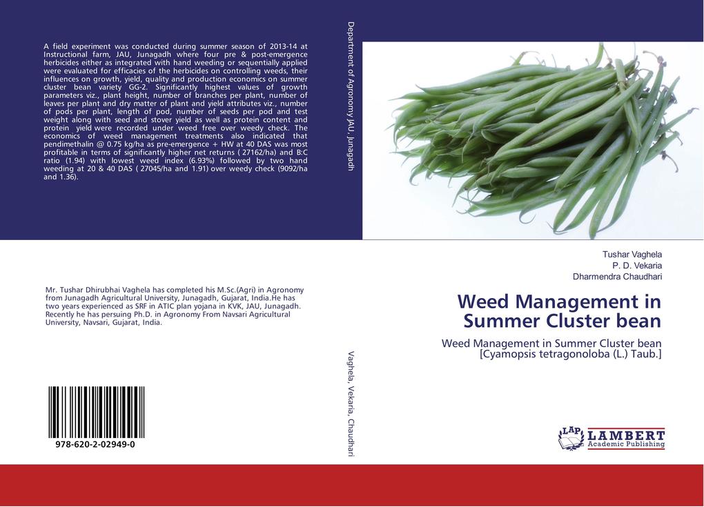 Weed Management in Summer Cluster bean