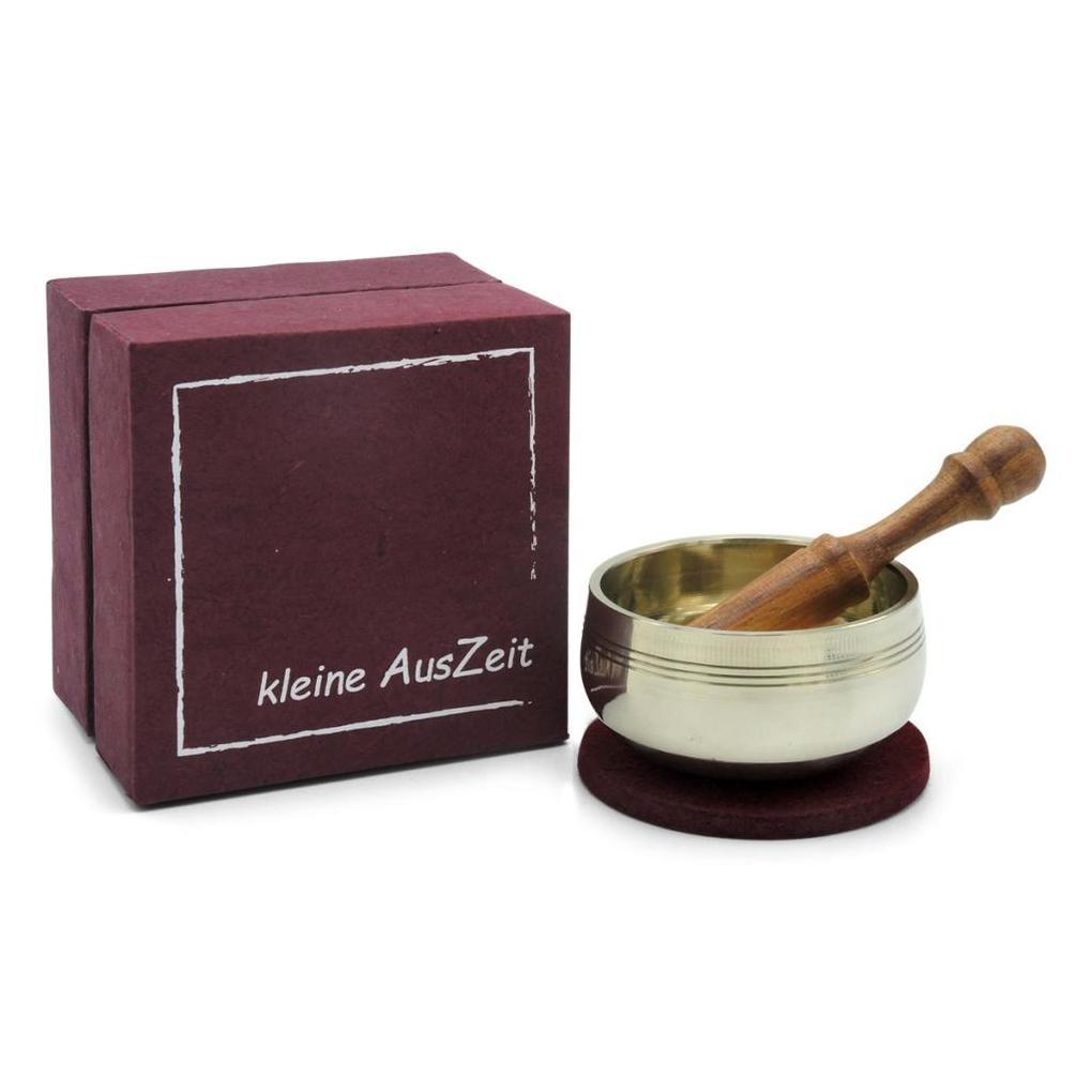 Klangschale in Box 'kleine Auszeit'