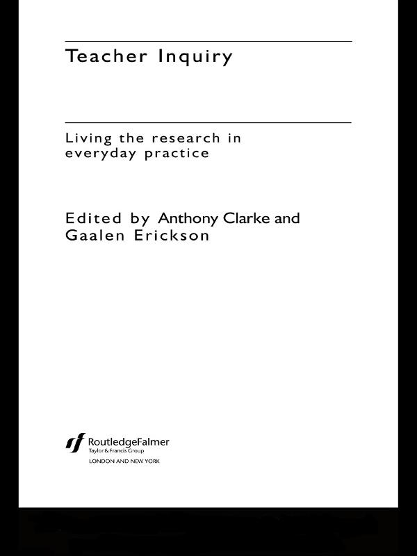 Teacher Inquiry
