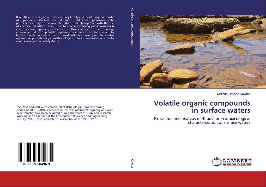 Volatile organic compounds in surface waters
