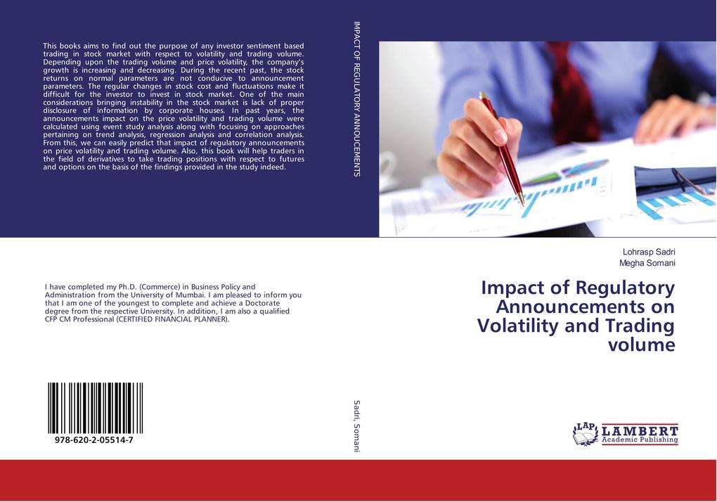 Impact of Regulatory Announcements on Volatility and Trading volume