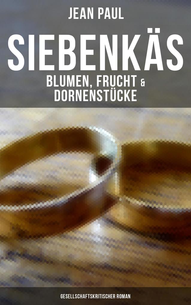 Siebenkäs - Blumen Frucht & Dornenstücke (Gesellschaftskritischer Roman)