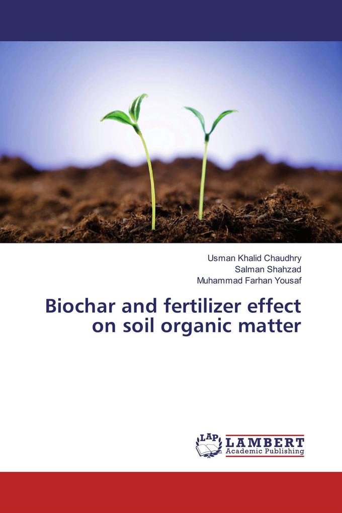 Biochar and fertilizer effect on soil organic matter