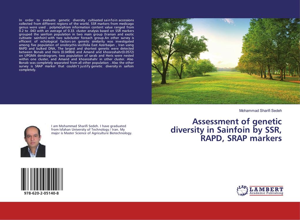 Assessment of genetic diversity in Sainfoin by SSR RAPD SRAP markers