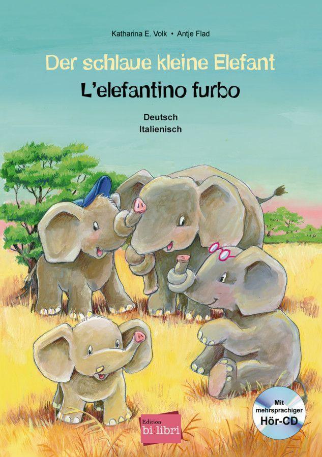 Image of Der schlaue kleine Elefant - Deutsch-Italienisch