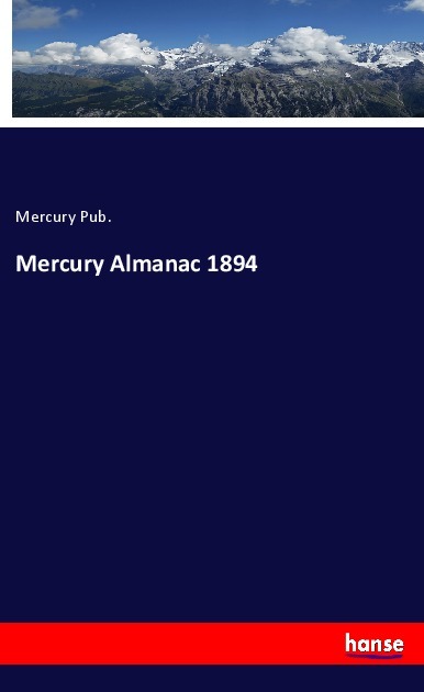 Image of Mercury Almanac 1894