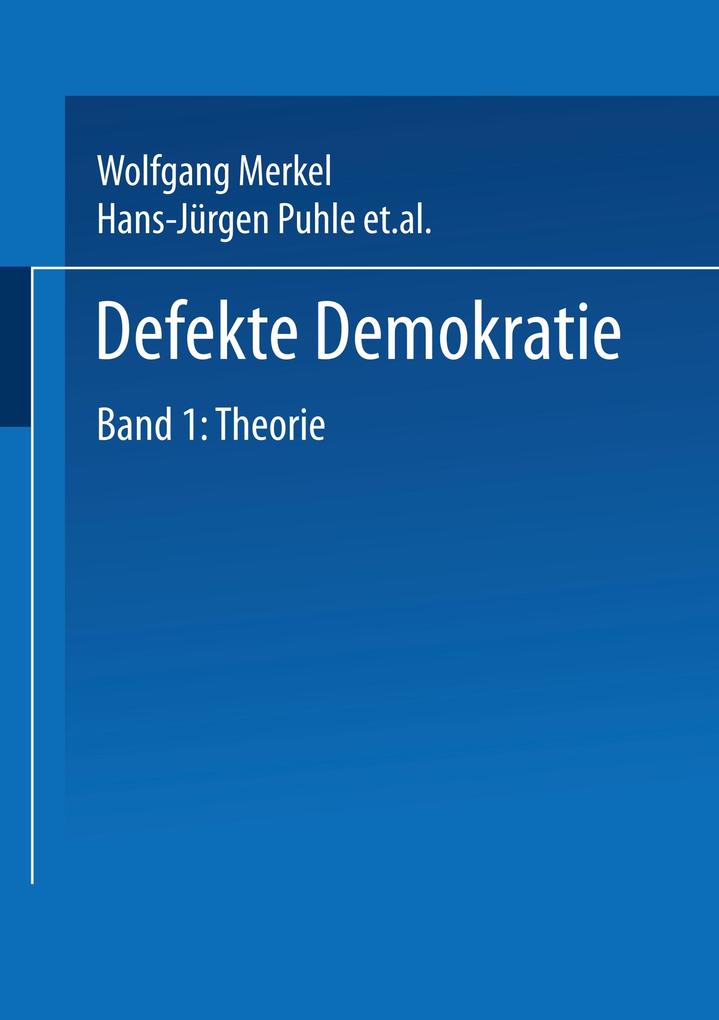 Defekte Demokratie
