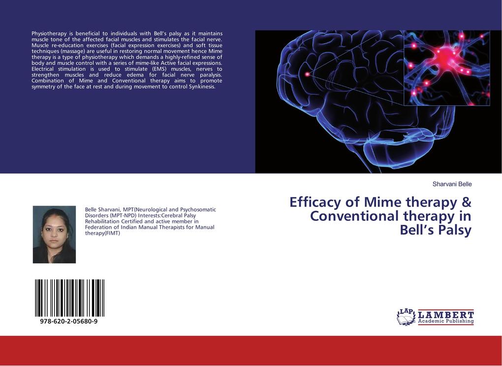 Efficacy of Mime therapy & Conventional therapy in Bell's Palsy