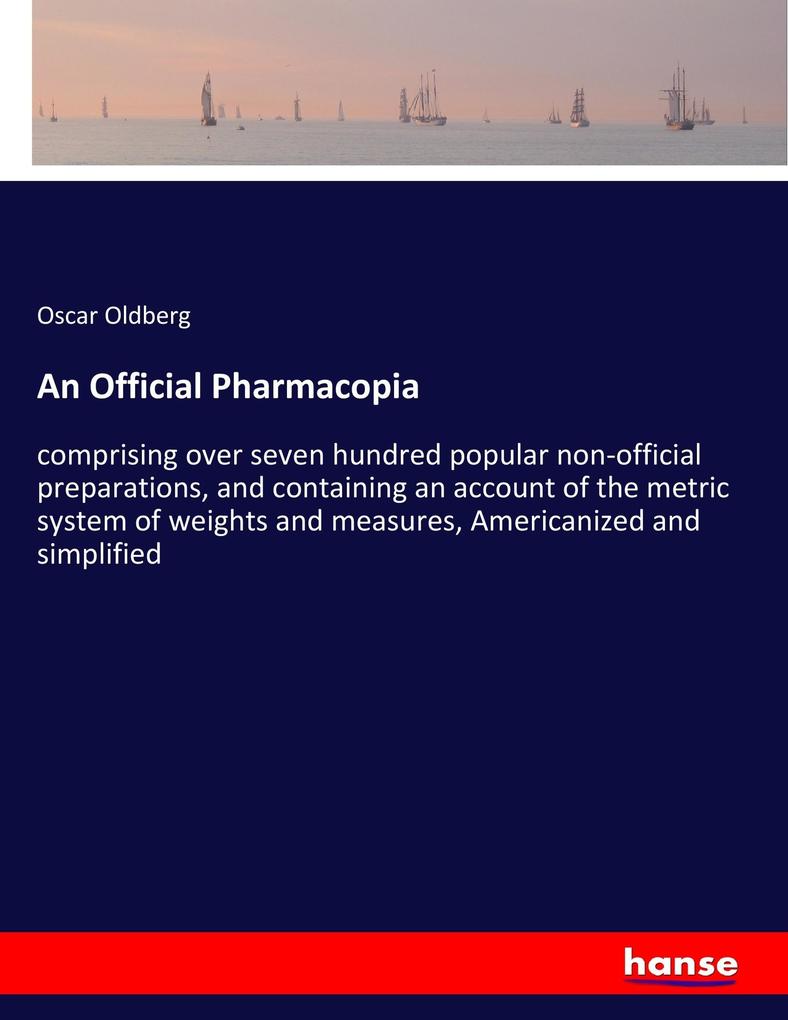 An Official Pharmacopia