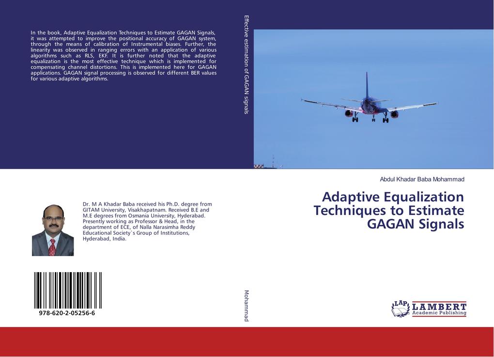 Adaptive Equalization Techniques to Estimate GAGAN Signals