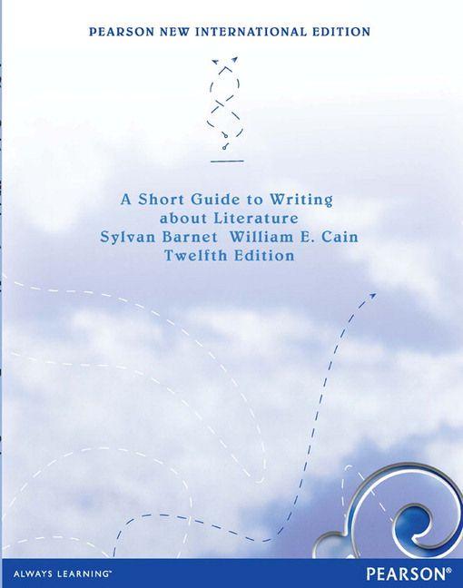 Short Guide to Writing about Literature A