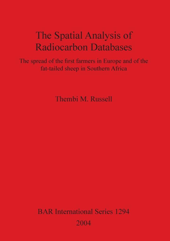 The Spatial Analysis of Radiocarbon Databases
