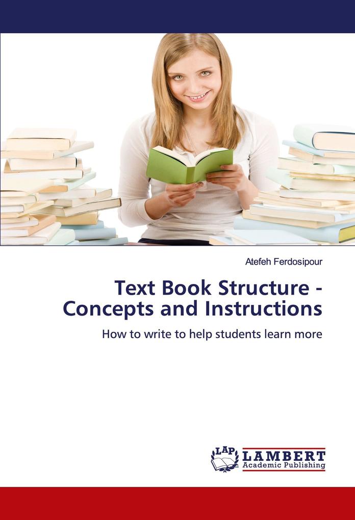 Text Book Structure - Concepts and Instructions