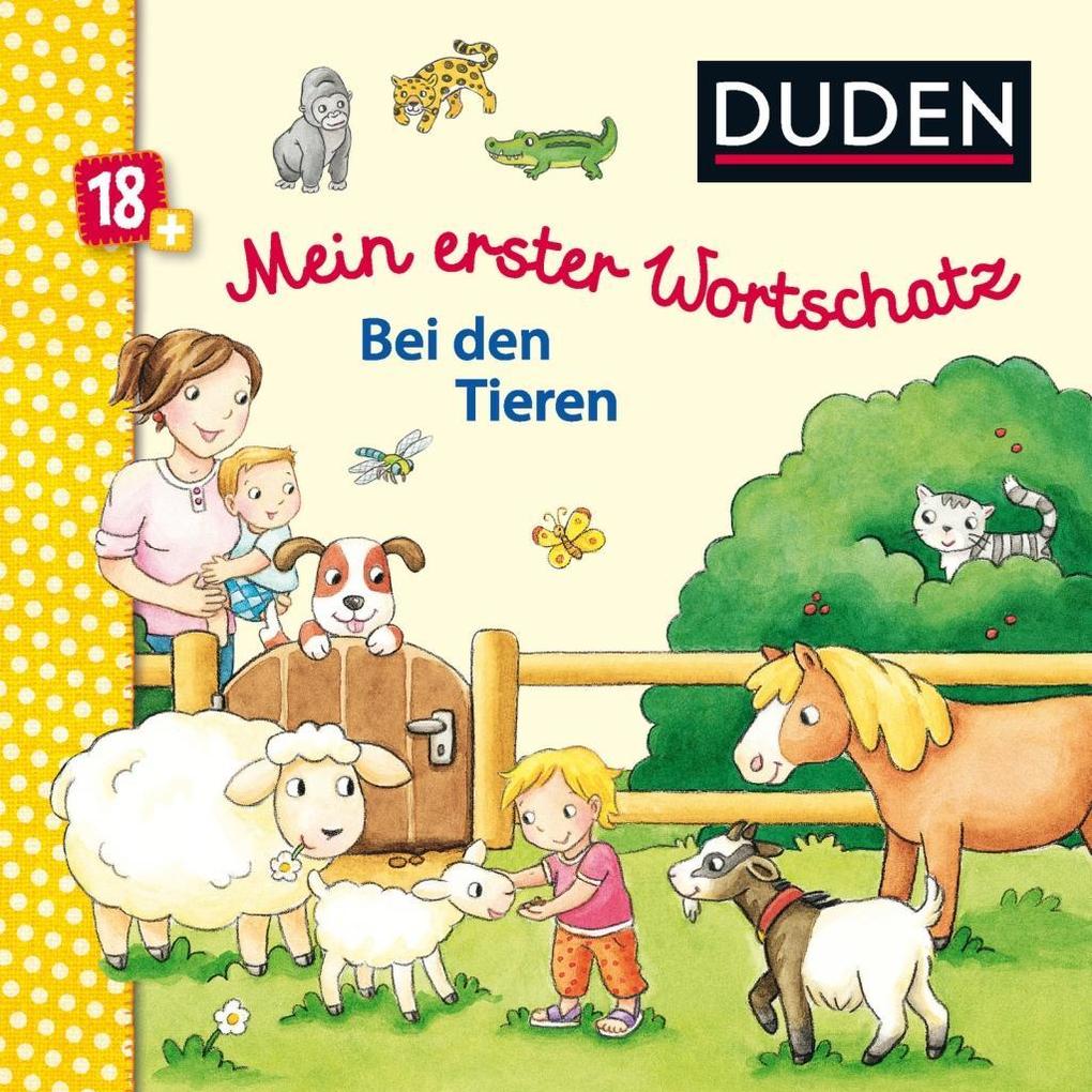 Image of Duden 18+: Mein erster Wortschatz Bei den Tieren