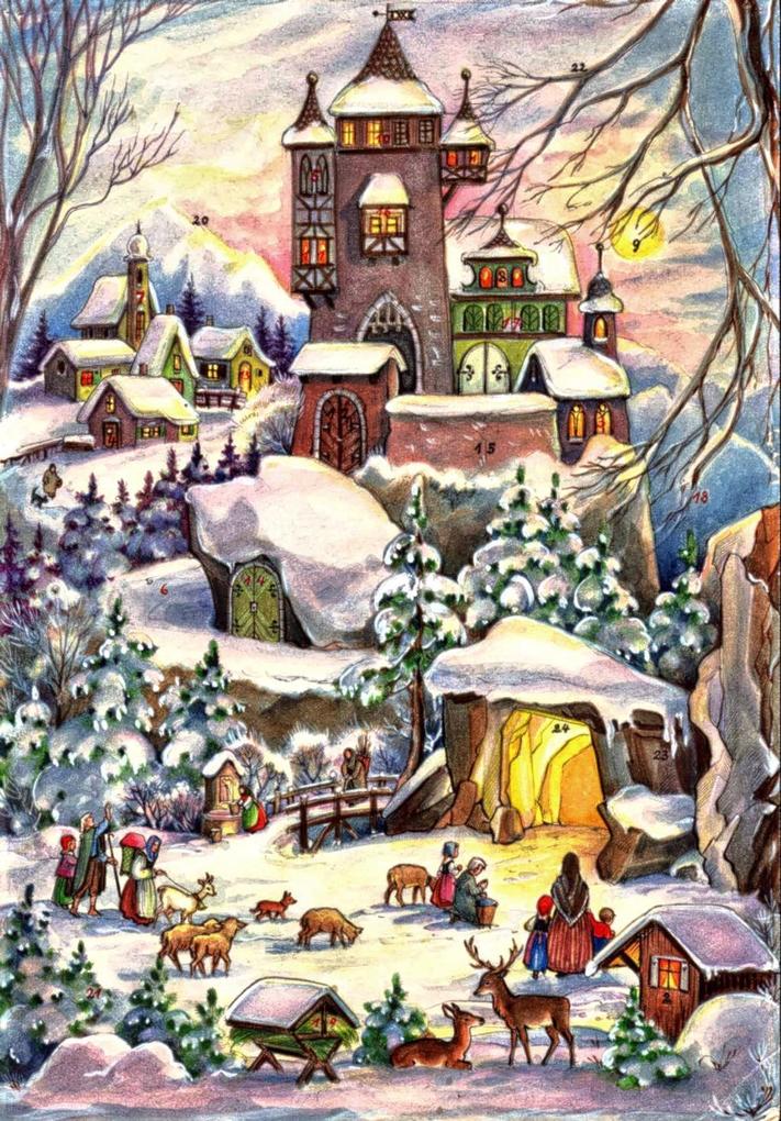 Adventskalender 'Weihnachten bei der Burg'