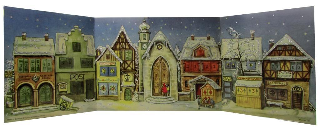 Adventskalender 'Die Kleine Stadt von 1946'